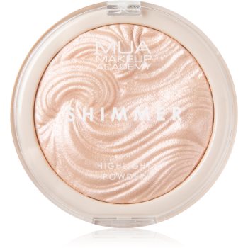 MUA Makeup Academy Shimmer Pudra compacta ce ofera luminozitate - imagine 2